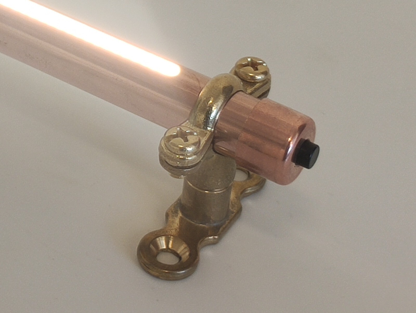 12V LED Copper Light, Continuous Beam, Custom Length 12-40cm / 4-16inch.