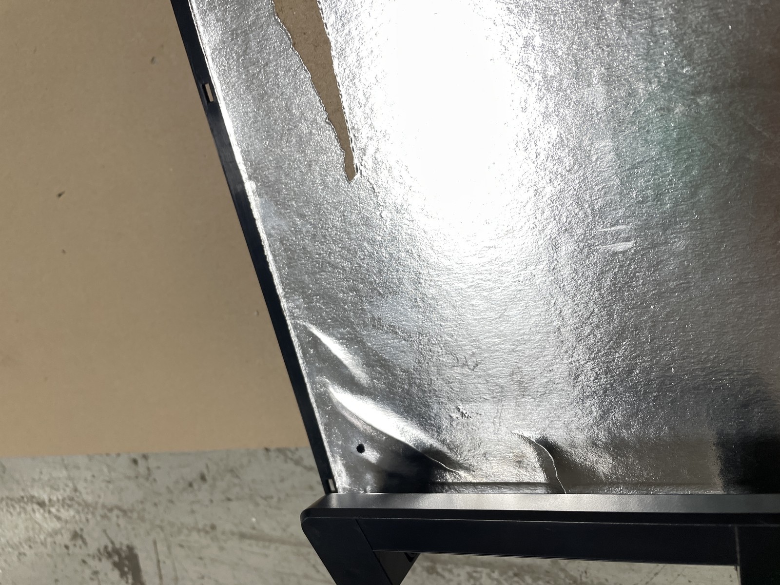DOMETIC DM2882RBF REPLACEMENT LOWER REFRIGERATOR DOOR WITHOUT PANEL INSERT RV