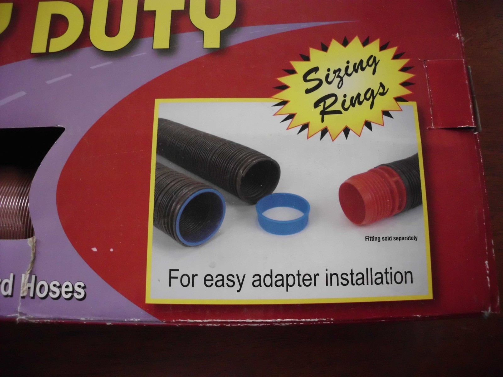 VALTERRA EZ Flush HEAVY DUTY 20FT BRONZE RV DRAIN HOSE. NEW