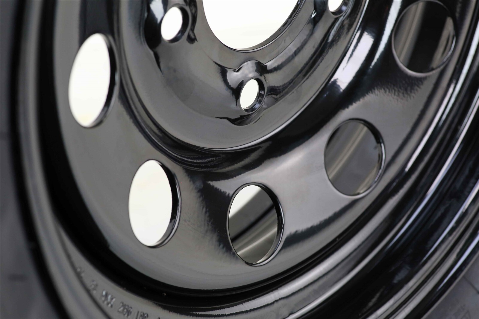 ROCKMAN Trailer Tire Assembly ST205/75R15 8-Ply Black Mod Rim 5 Lug on 4.5″