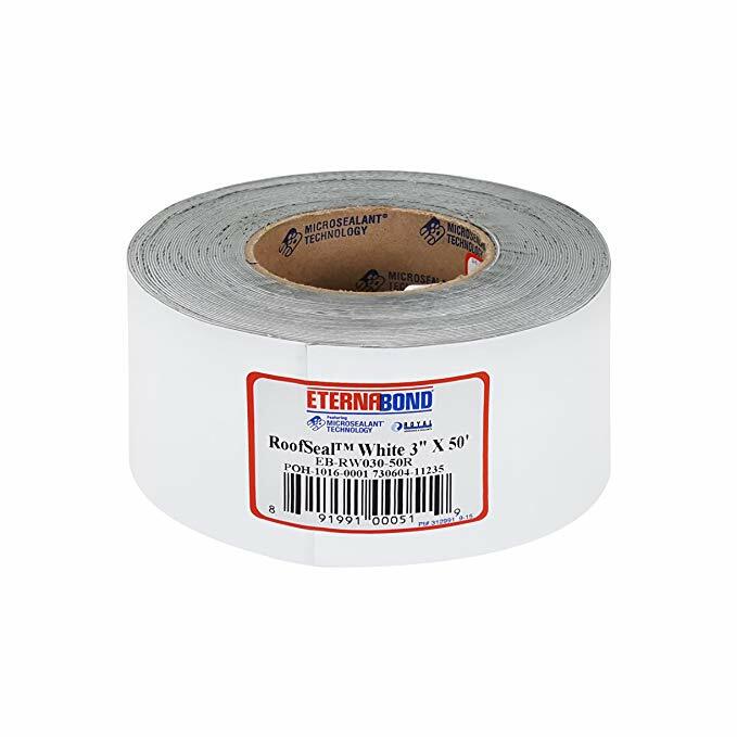 3″ x 15 ft Eternabond Roof Leak Repair Tape Patch Seal White – 15 Feet, 15 Foot