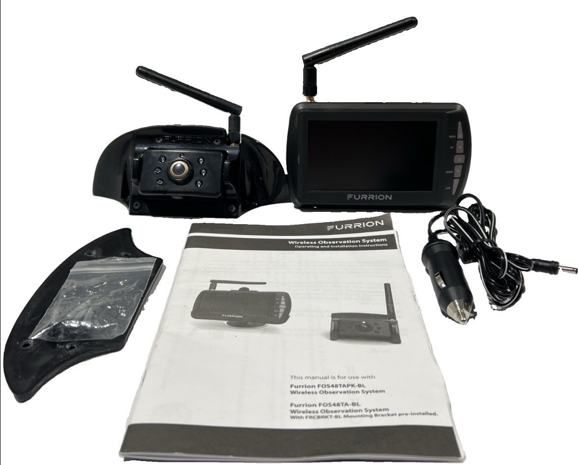 Furrion Vision S Camera System RV Back Up Camera FCS43TA-BL – Excellent EUC