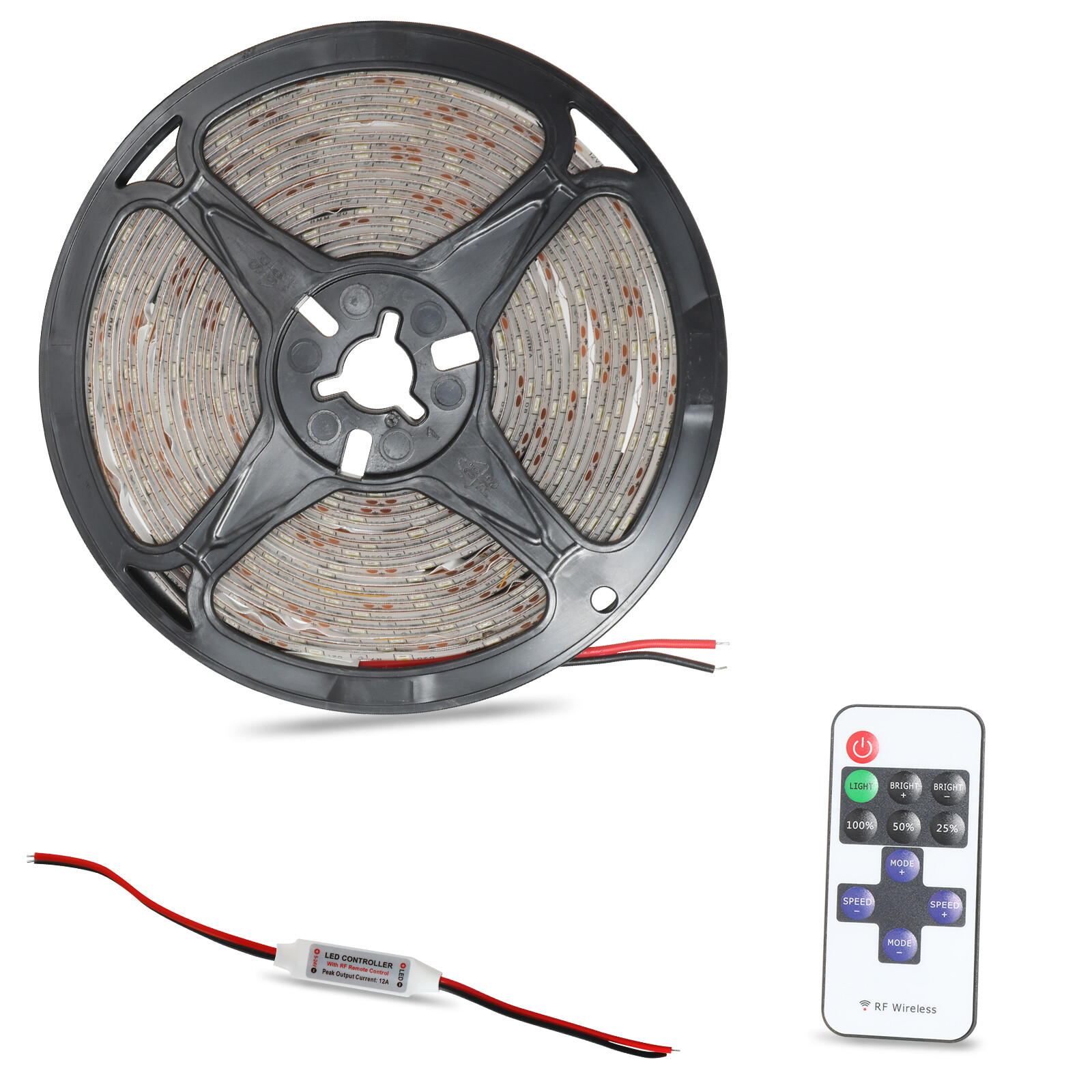 6000K White Waterproof RV Exterior Awning Strip Lights, RV Outdoor Lights16.4 FT