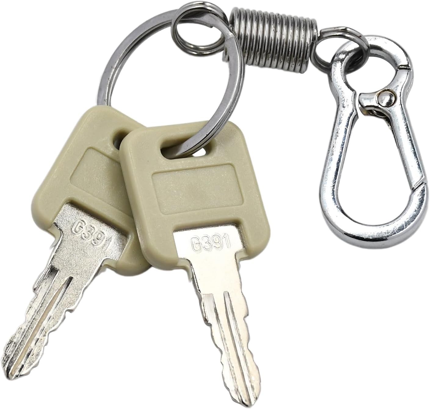G391 Replacement Keys for RV Campers, Durable Metal Construction – 2 Pack