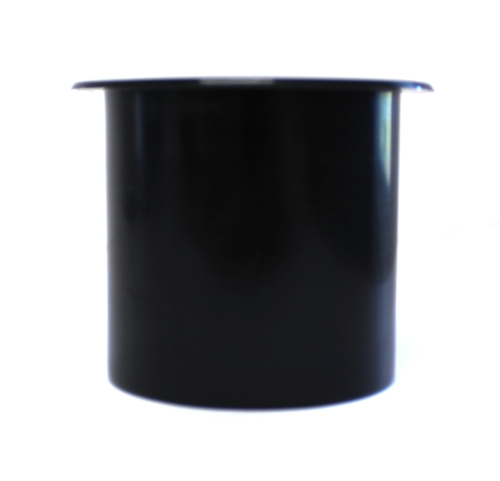 Single Plastic black 3 inch cup drink can holder boat RV patio