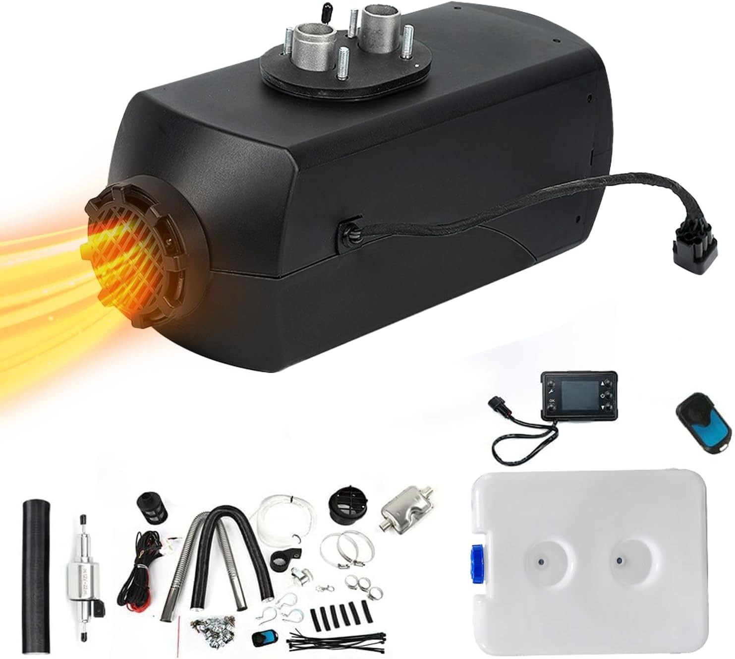 Diesel Air Heater 12V 5-8KW Switch Remote Control 10L Tank For Truck Car Trailer