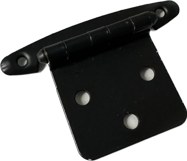 50 PACK. RV Decorite TP-516 FS-MB Matte Black Flush Mount Cabinet Door Hinge
