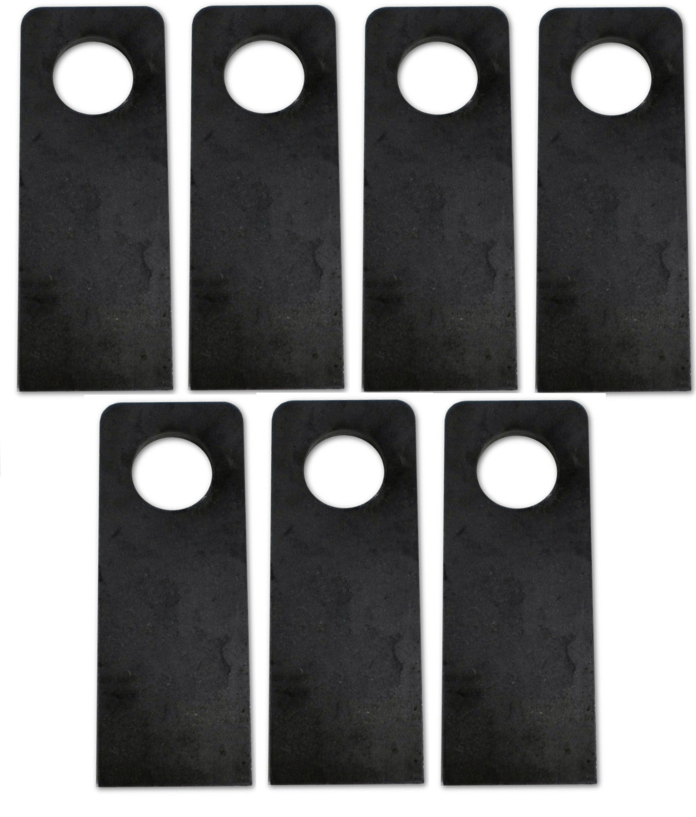 7 – Rectangle Weld On Steel Ramp Gate Holder Heavy Duty Equipment Trailer Hinge