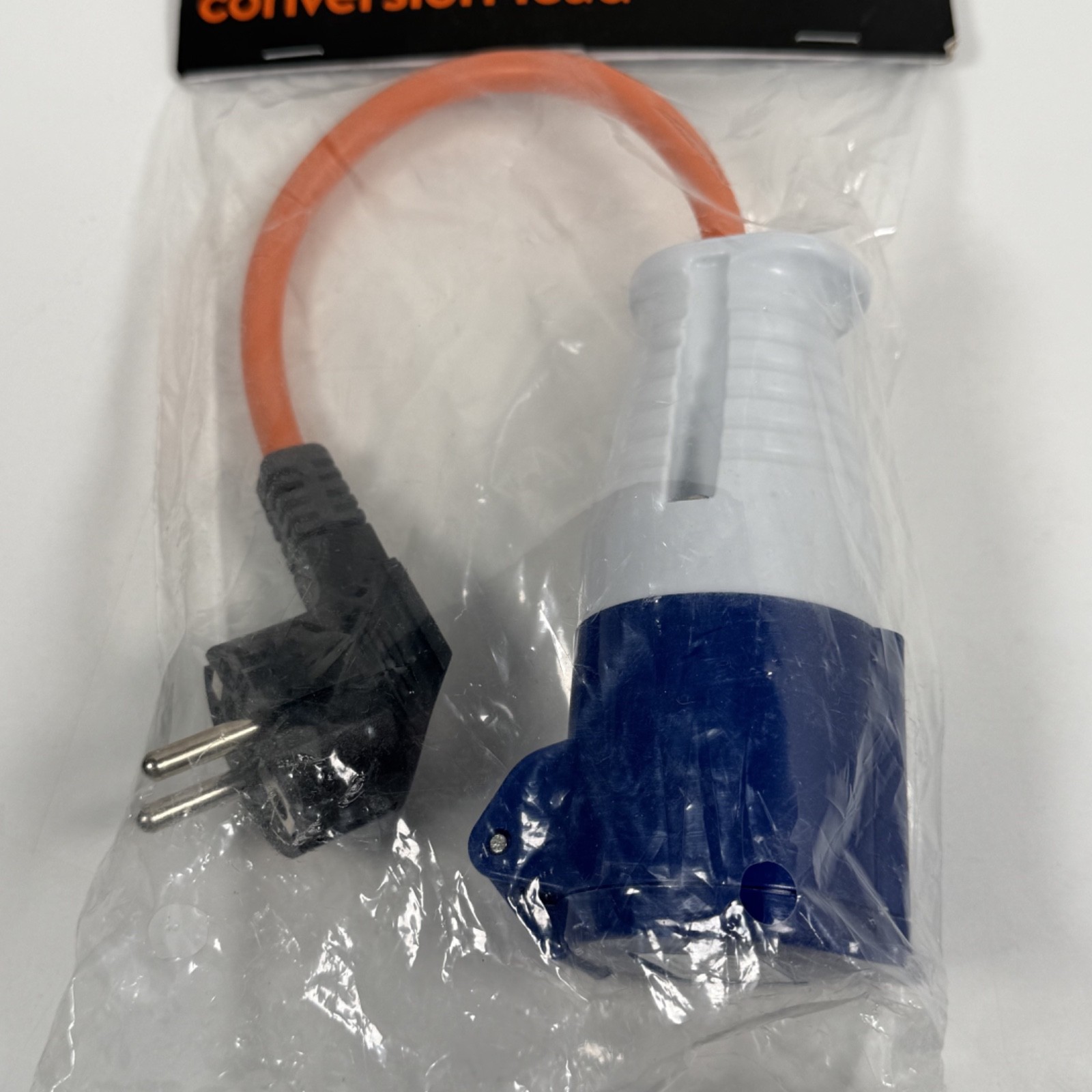 Continental Conversion Lead Mains Adaptor -Europlug -Camping Caravan Motorhome17
