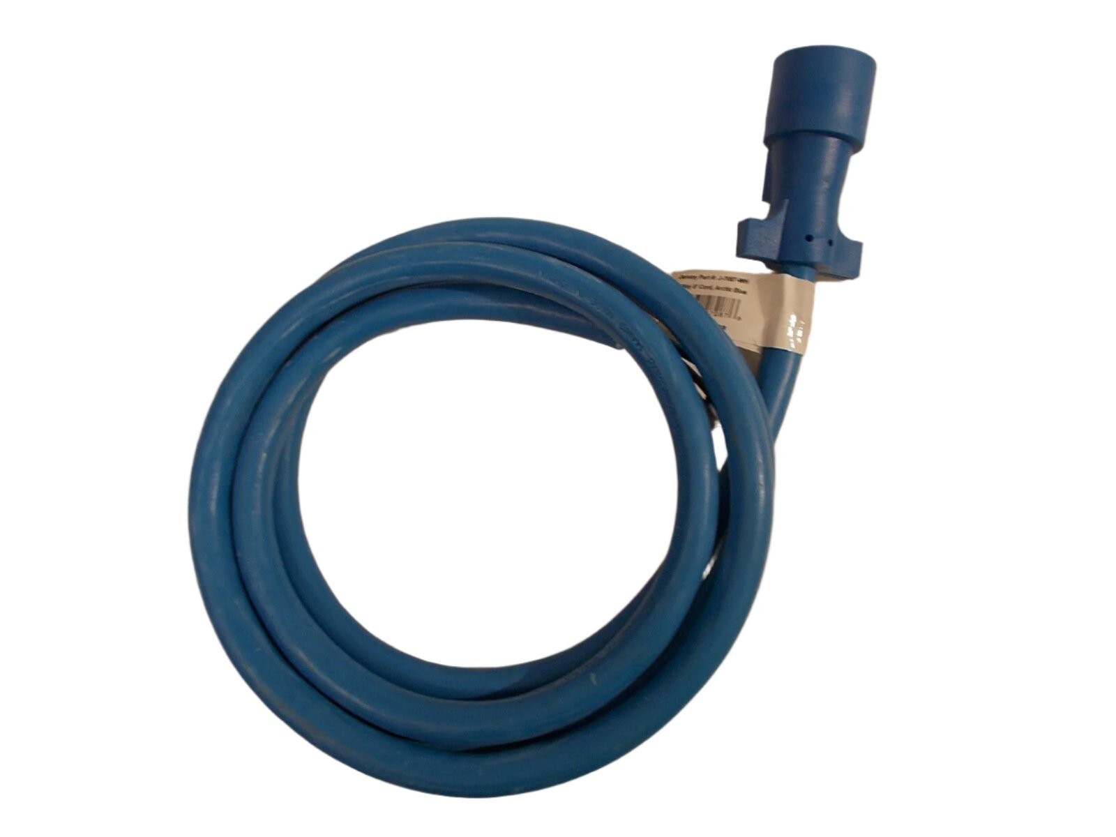 7 Way Molded 8′ Trailer Wire Light Plug Cord Brass Connectors RV Blade Camper
