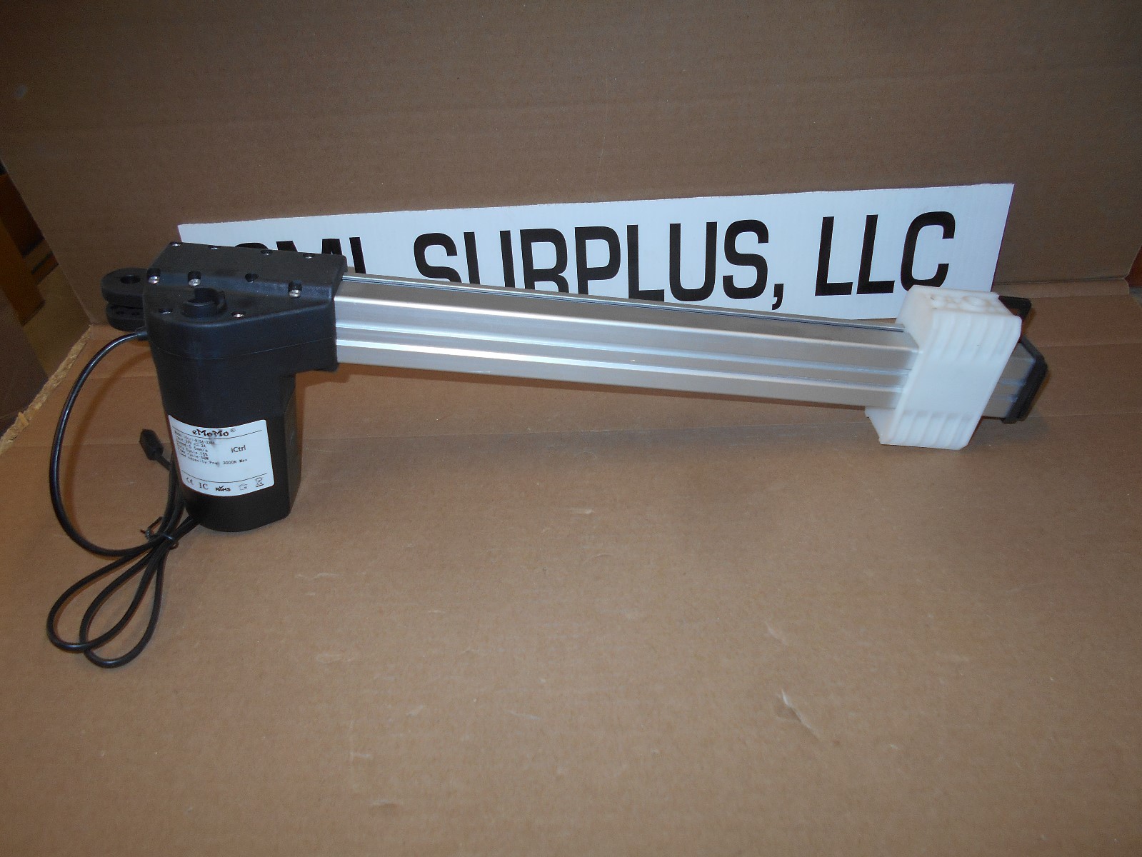 *LINEAR ACTUATOR SLIDE WITH MOTOR 0.5MM 3000N MAX EMO MO FREE SHIPPING