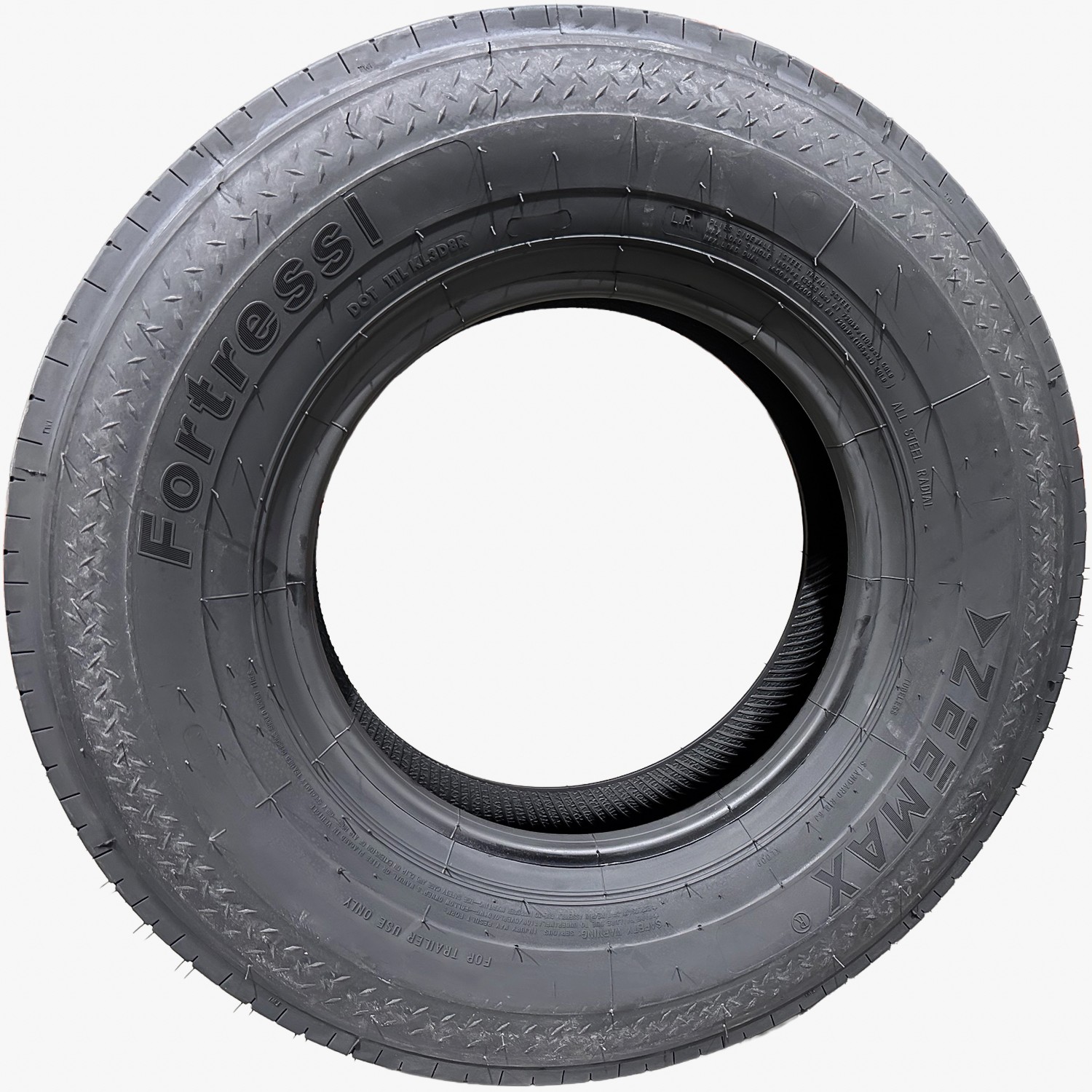 2 Tires Zeemax Fortress I All Steel ST 225/90R16 Load H 16 Ply Trailer
