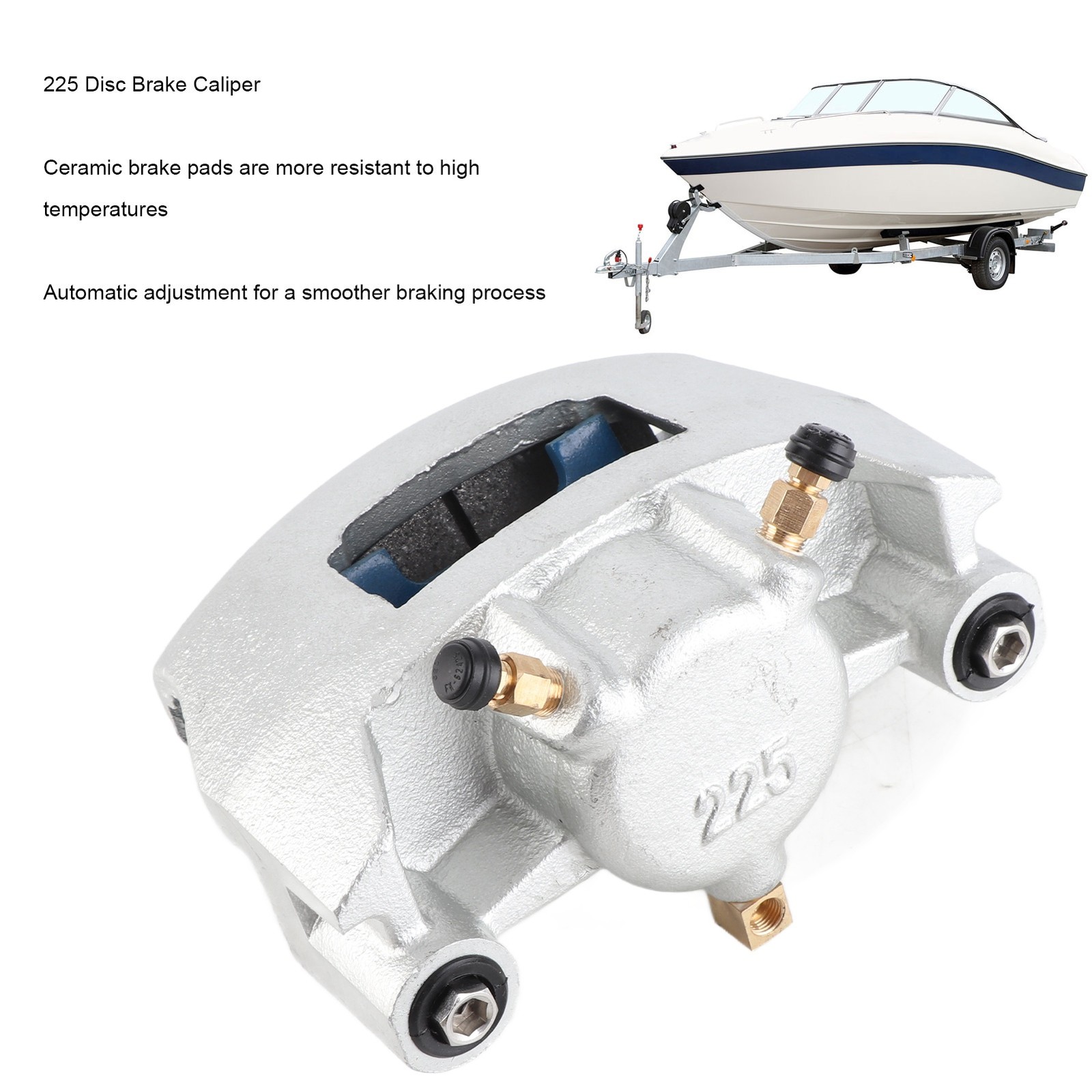 225 Disc Brake Caliper Stainless Steel Cast Iron High Strength For Kodiak 3500
