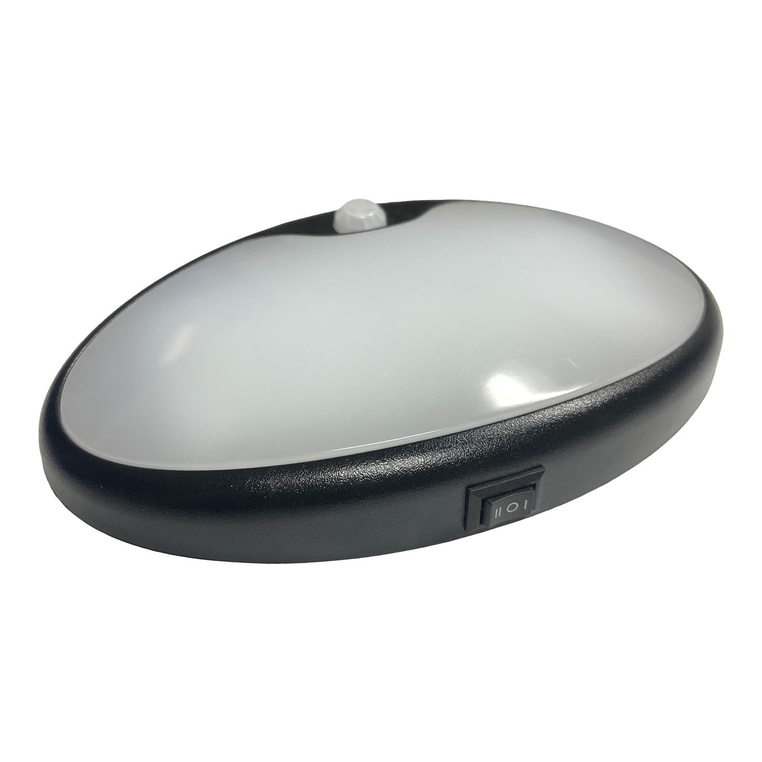 Dream Lighting LED RV Motion Light w/ Switch, Cool 4000K, Black Base