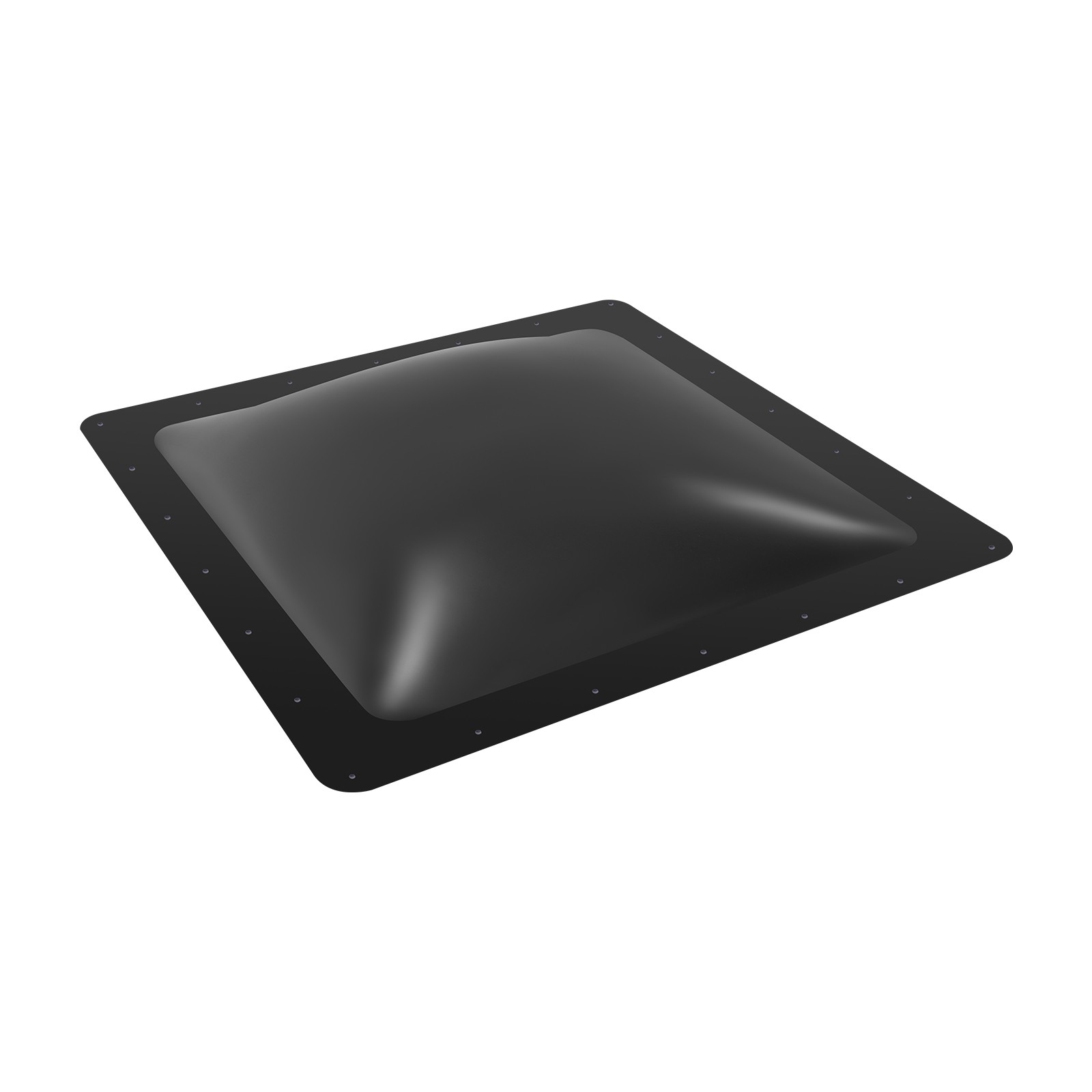 26″x26″ RV Skylight Dome with UV-resistant Treatment Black Camper Skylight