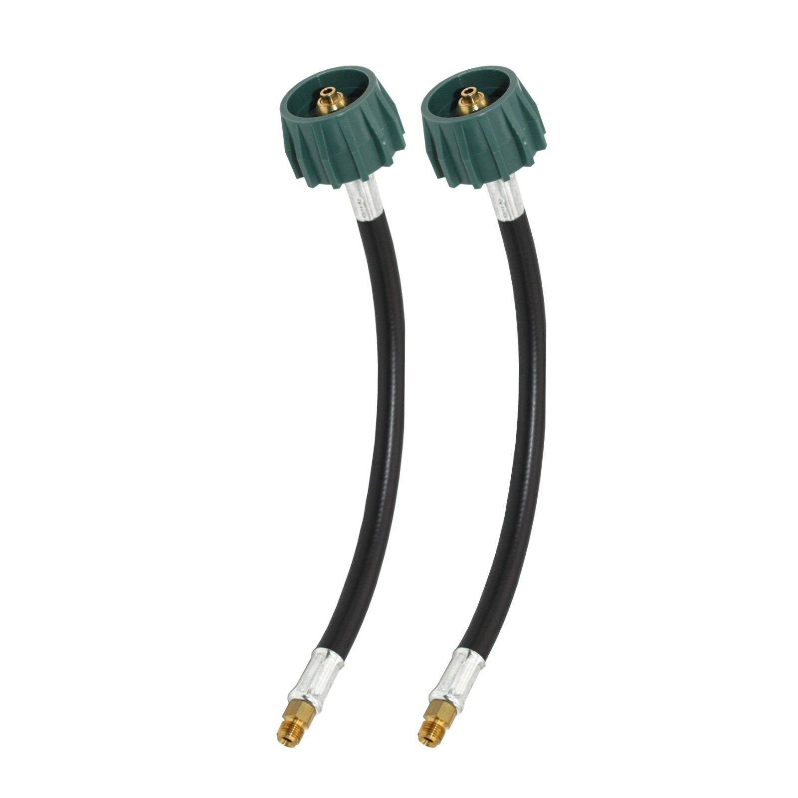 Pair (2) RV 12″ Pigtail Propane Gas Hose Tank Connector Trailer