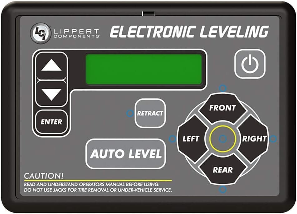LIPPERT COMPONENTS 421484 GROUND CONTROL TT LEVELING TOUCHPAD