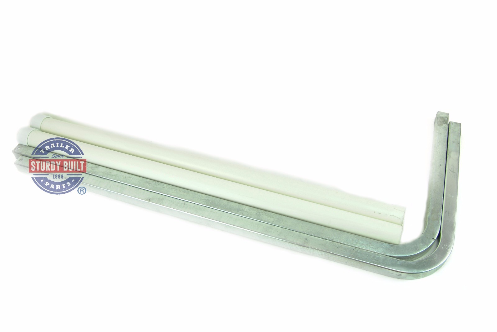 Boat Trailer Hot Dipped Galvanized Square Upright Guide On Pole Kit for I Beam