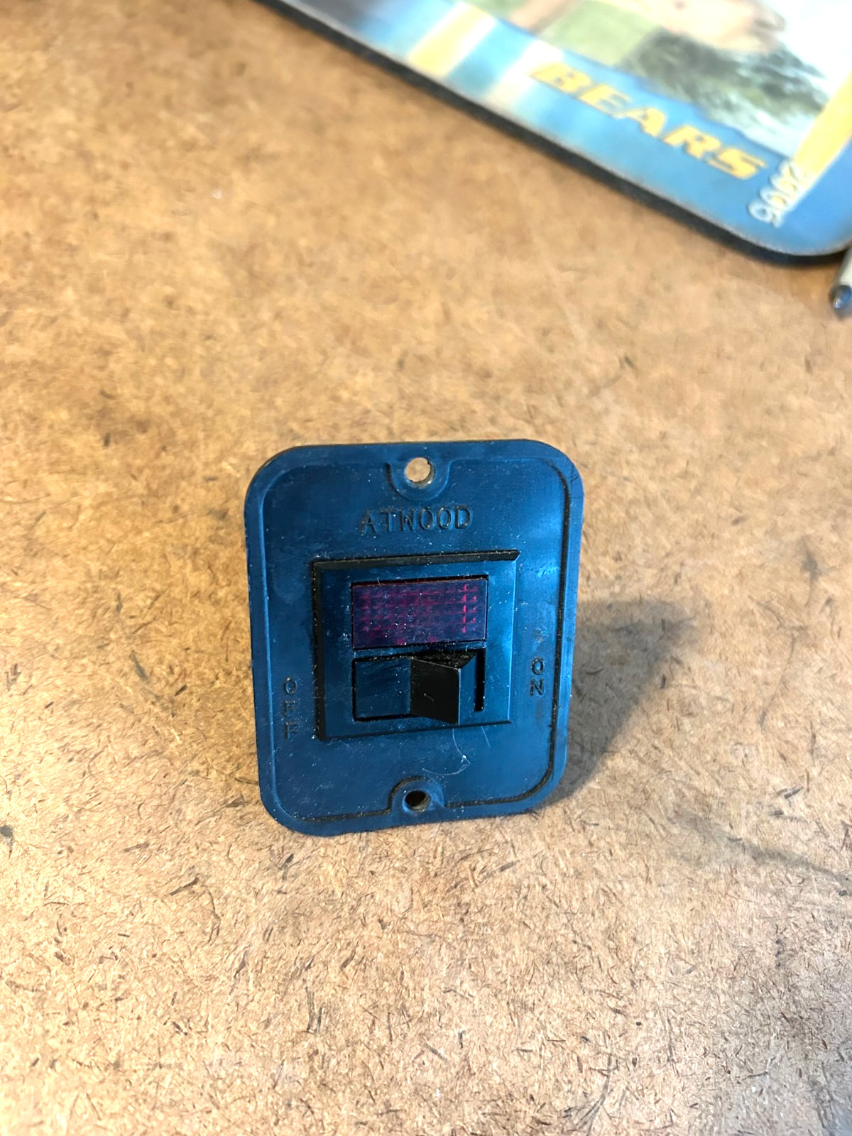 Atwood/Dometic 91959 OEM Atwood Water Heater Switch 12 Volt DC Black RV/MARINE
