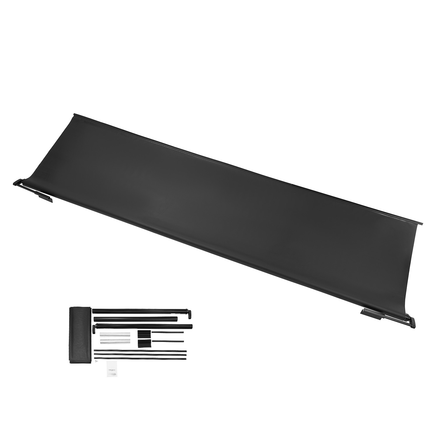 Uimoso 1″ to 13′ Black RV Slide Topper Awning Fabric Replacement