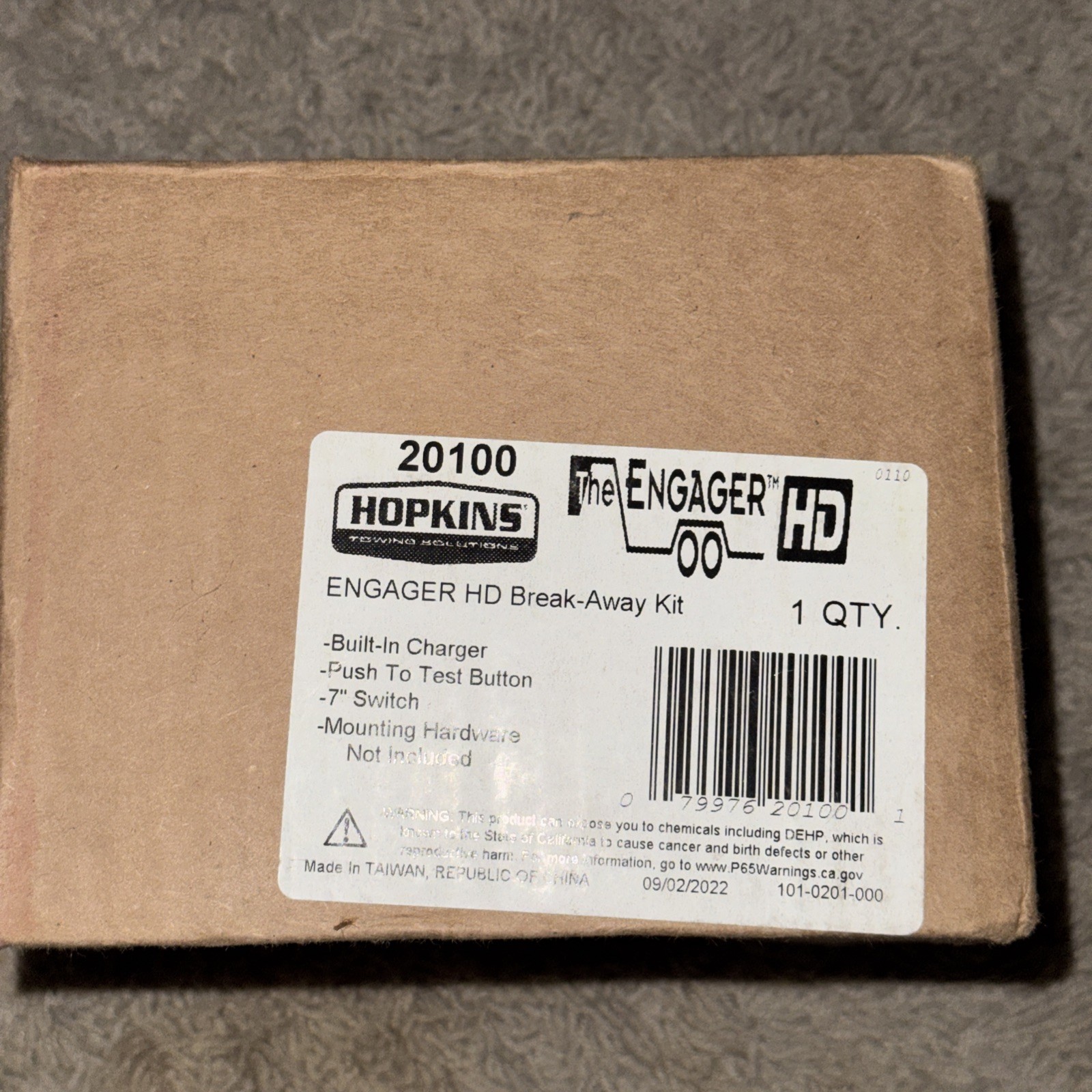 Hopkins 20100 Engager Break Away Kit with LED Battery Monitor