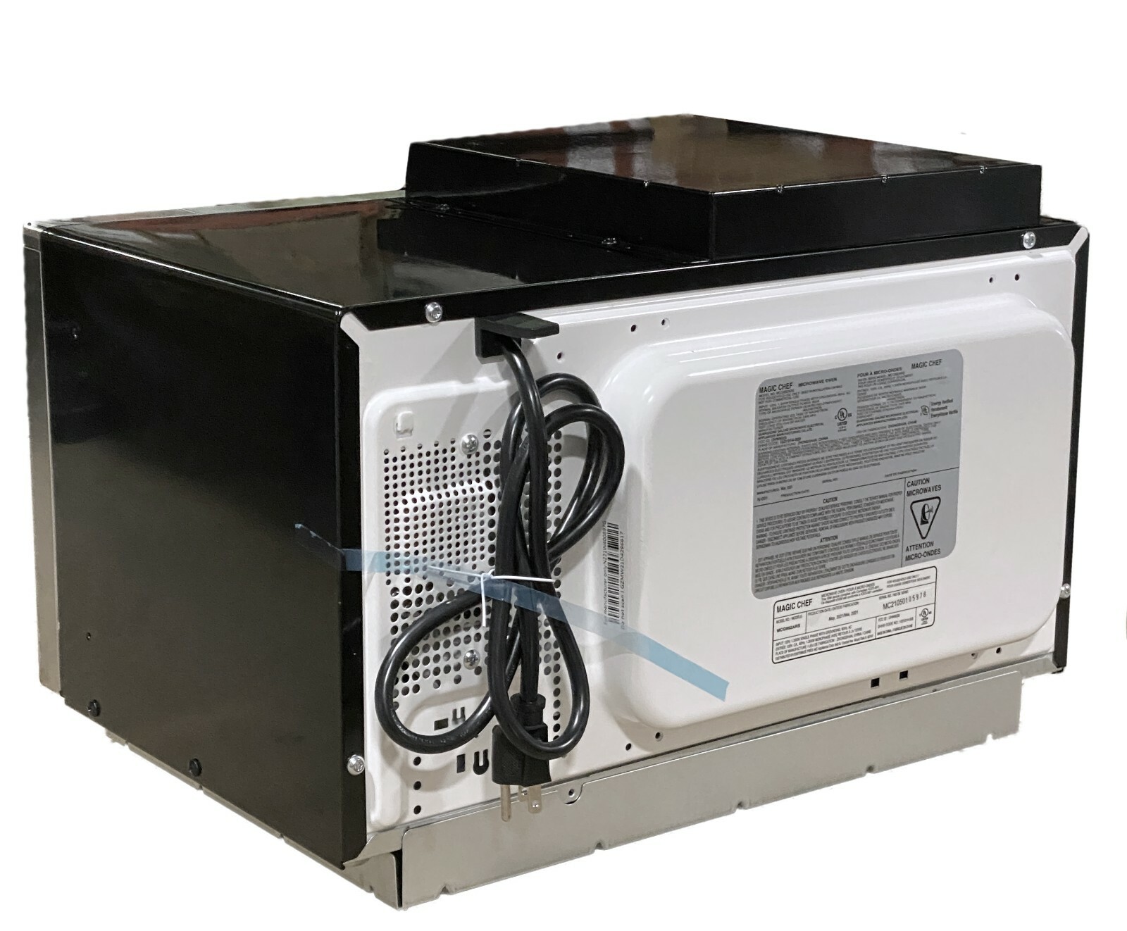 Magic Chef Stainless MCG992ARS .9 CU RV Microwave W/ Trim Kit
