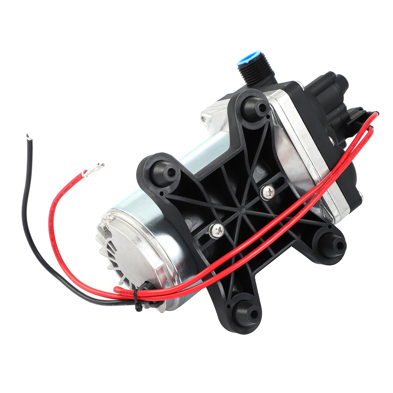 Quiet 12V Water Pump Kit For RV Caravan Boat w/ Filter Joints Teflon Tape 55PSI