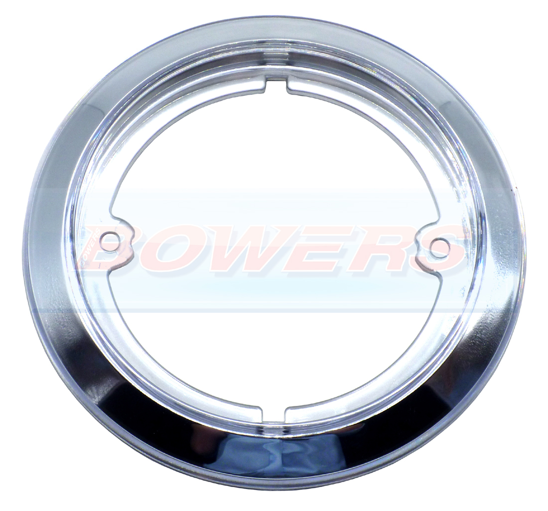 JOKON 710 CHROME TRIM BEZEL OUTER RING FOR 95mm ROUND REAR LIGHTS LAMPS