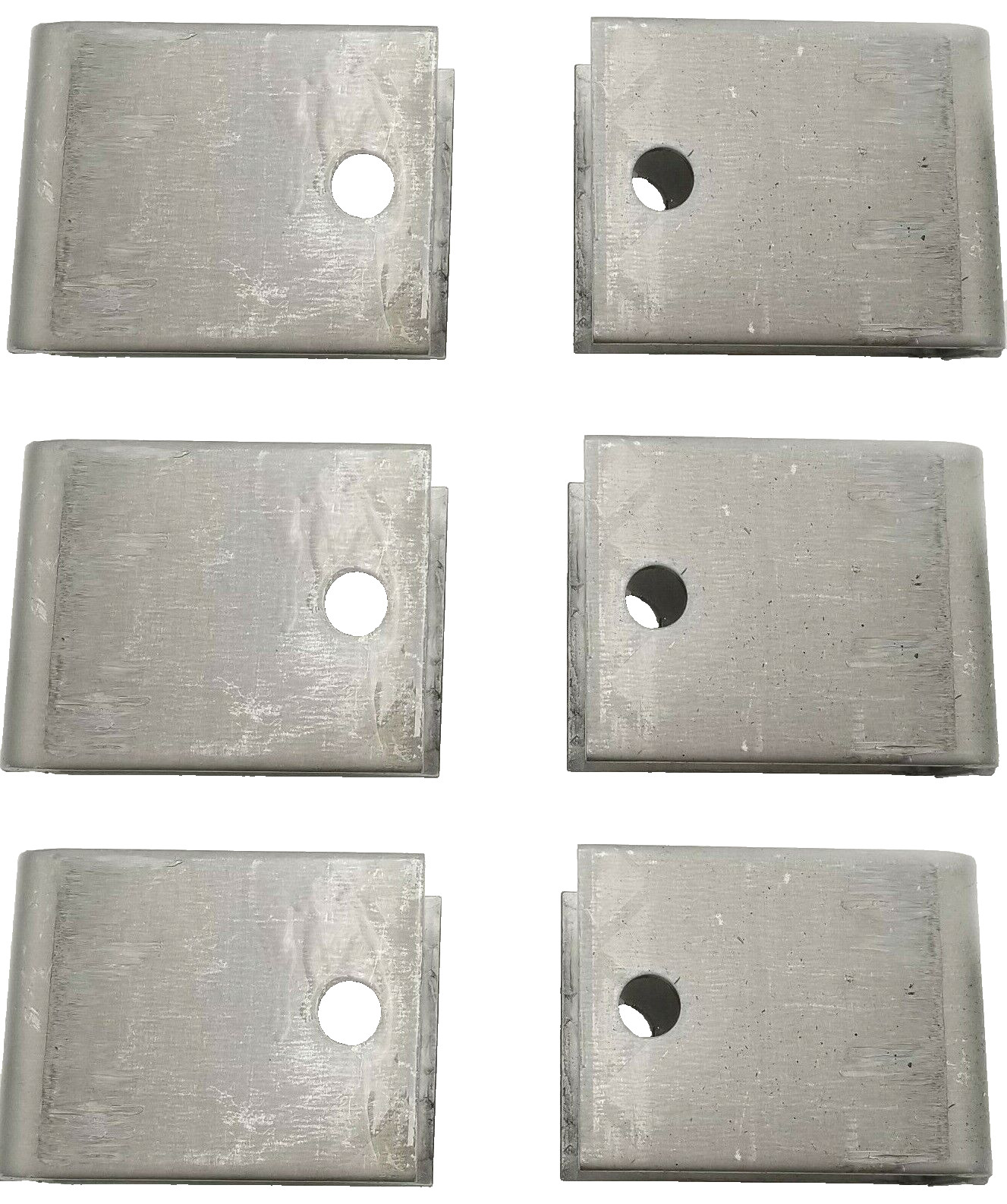 6 Steel Hangers 1.91″ Wide 3.875″ Ht 3″ Long Trailer Leaf Spring Axle Suspension
