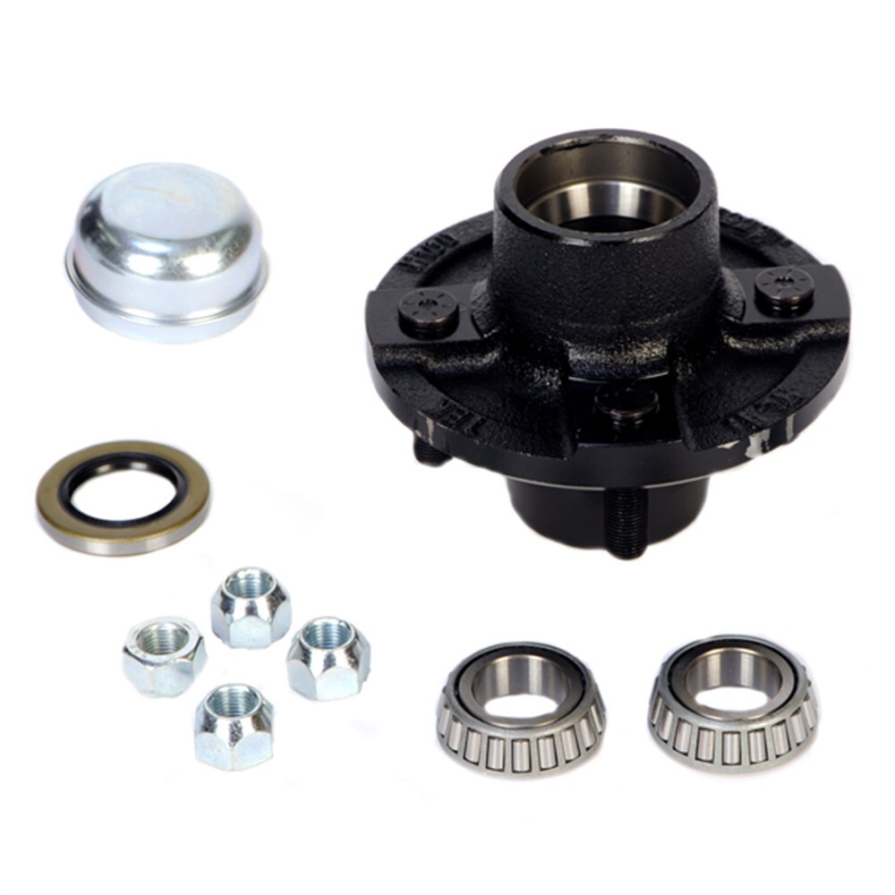 Trailer Parts Pro H34822BX Boxed Pregreased Hub Assembly – 4 on 4-Fits 2K Axles