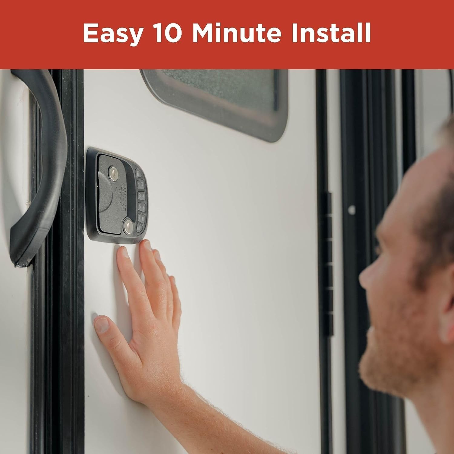 Compact RV Lock Keyless Entry, Secure Replacement for Camper Latch, Great RV …