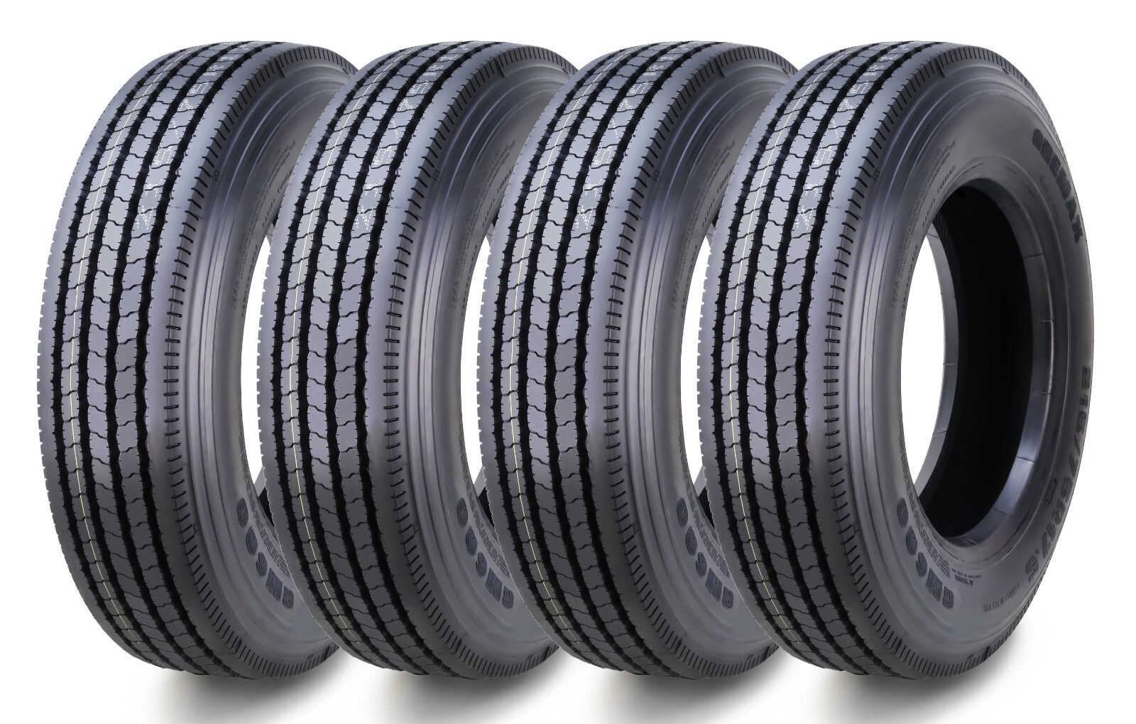 4 TRUCK TRAILER TIRES 215/75R17.5 GREMAX RADIAL 16PR ALL POSITION ALL STEEL