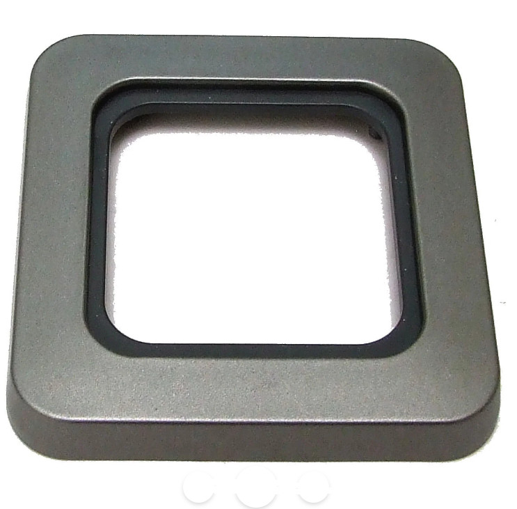 CBE C-Line CT 1 Gang 1 Way Gun Metal Faceplate & Surround PO275 Caravan