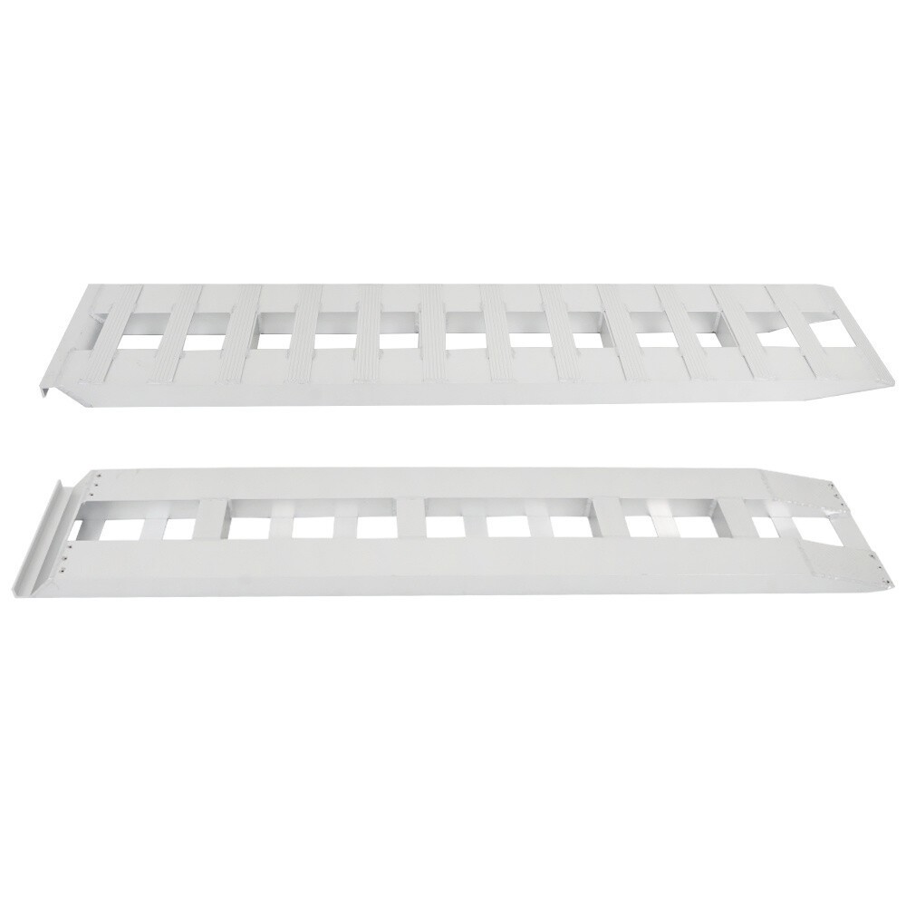 72″×14″ Aluminum Ramps Car Trailer Truck Hook End 2 Pcs 6500Lbs 6FT