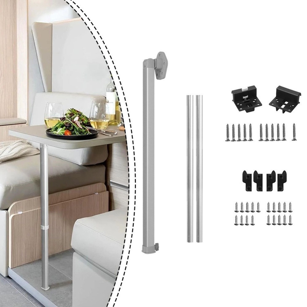 Folding Telescoping Legs Height Adjustable Rv Table Leg 21-36inch