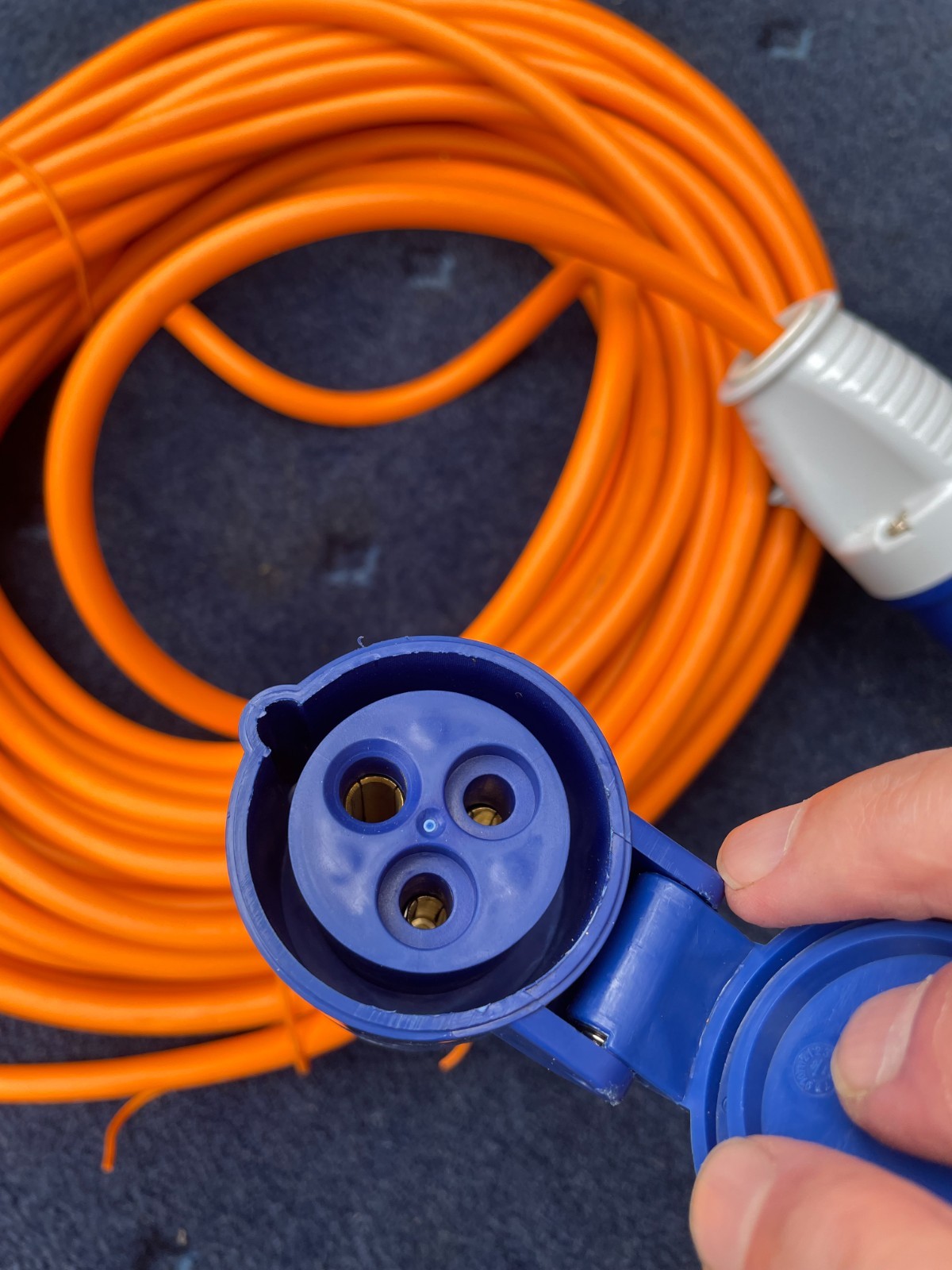 Caravan Or Motorhome 25m Hookup Cable New Heavy Duty