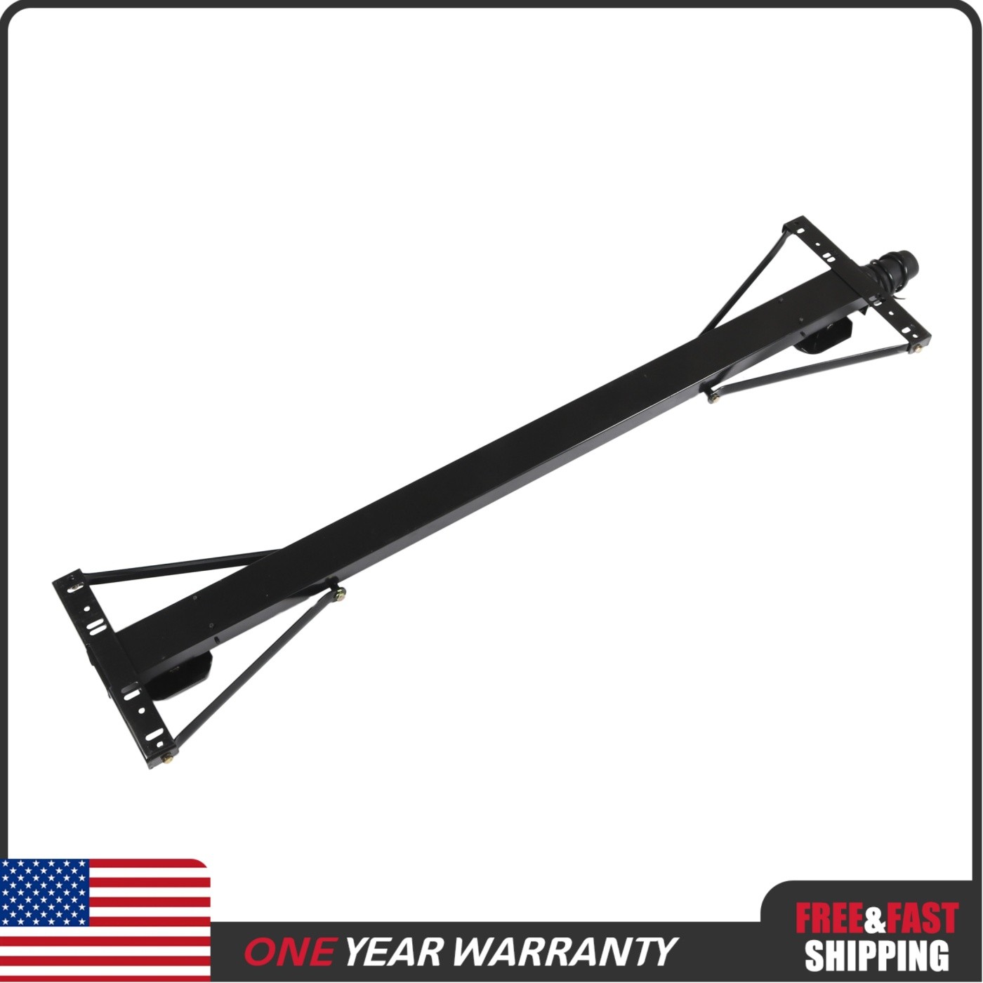 Rear Electric Stabilizer Jack With Exterior Switch Steel 298707 New Black