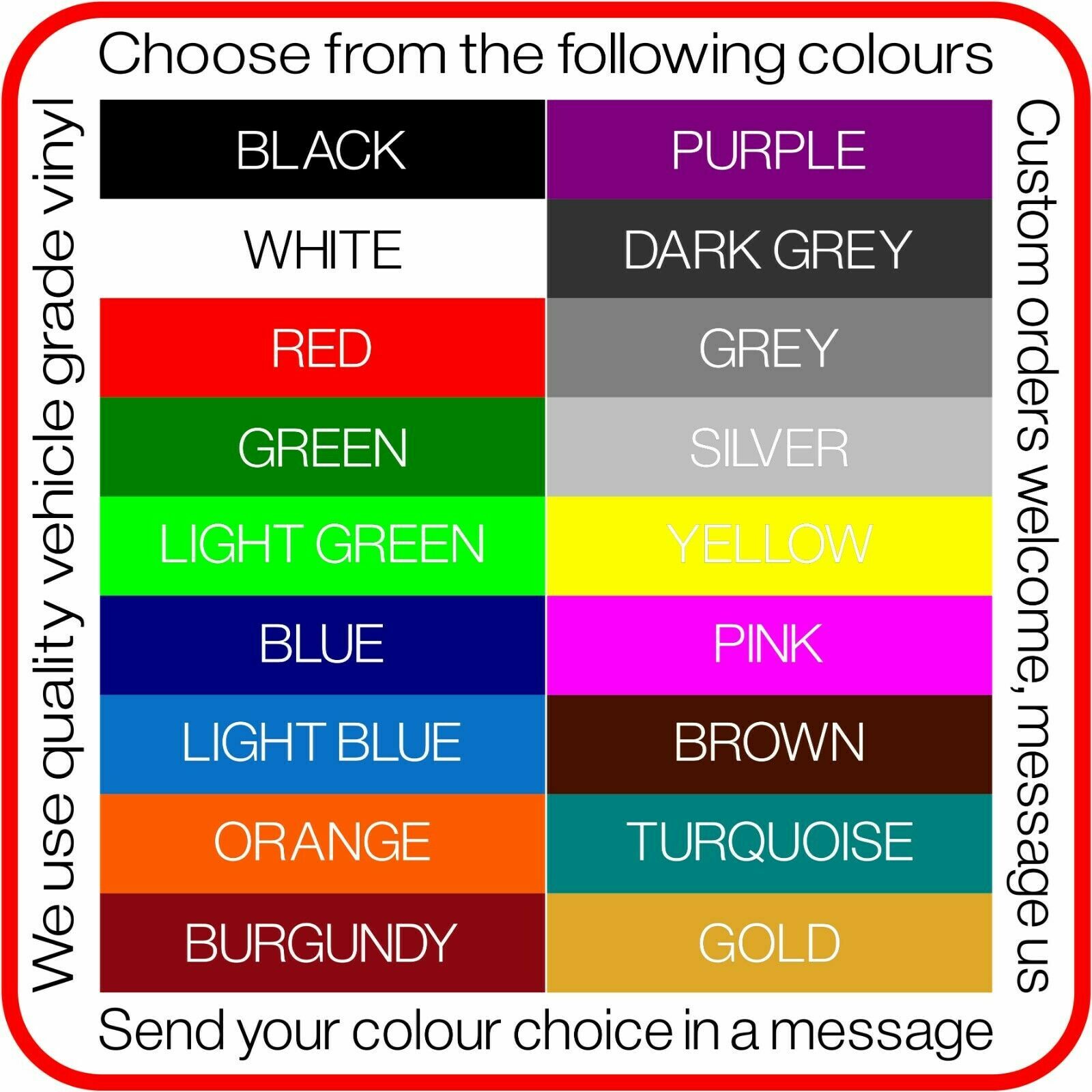 No.1161 Universal fitting motorhome caravan graphics decals stickers camper van.