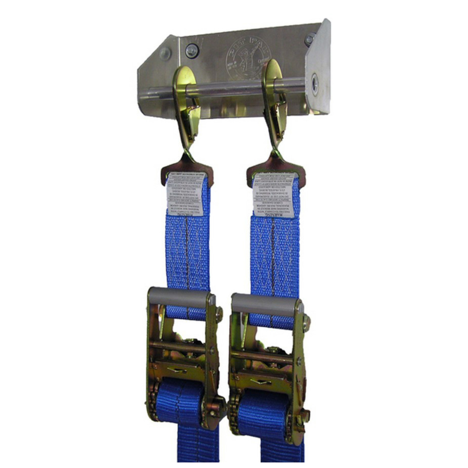 PIT-PAL PRODUCTS Aluminum Wall Mount Tie Down Hanger 8X3.25 P/N 217