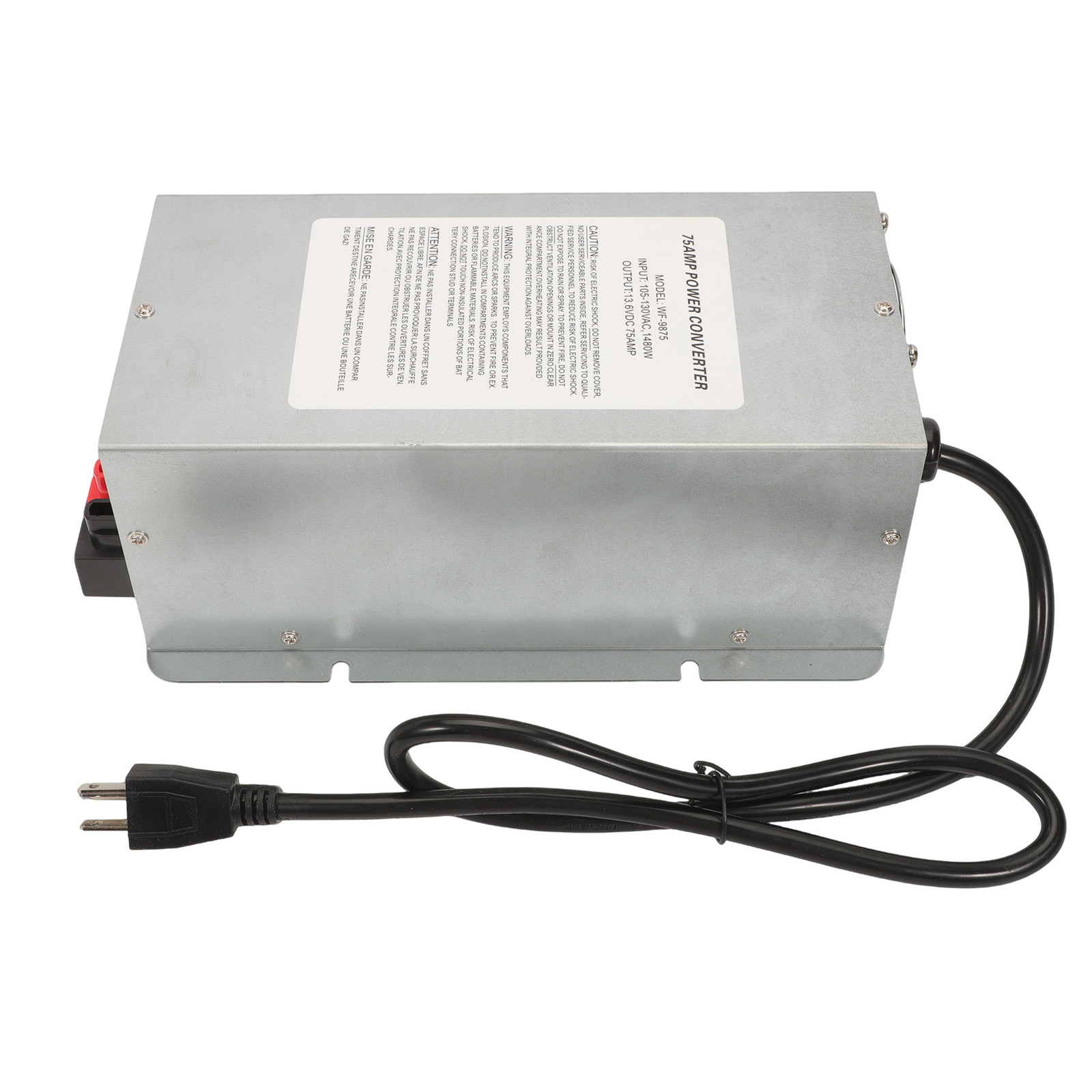 Auto Detect Deckmount Converter Charger For WFCO WF-9875-AD-CB 75 Amp DC WF-9800