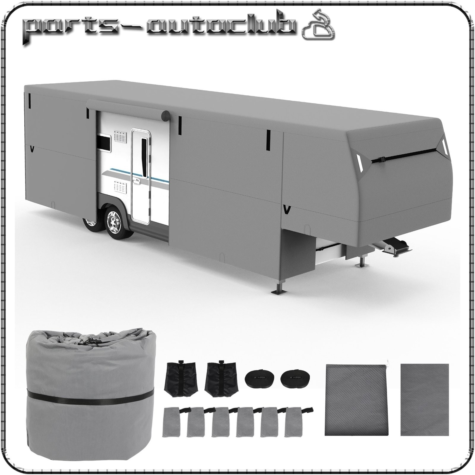 28-31 Feet 5th Wheel RV Cover Motorhome Travel Trailer Camper Non-Woven Fabric