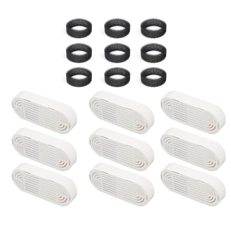 3/6/9Pcs Dog Water Dispenser Filter Sponge Cat FountainPurification Replacement