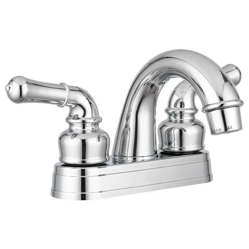 Dura Faucet FAUCETS & COMPONENTS RV chrome polished part # DF-PL620L-CP