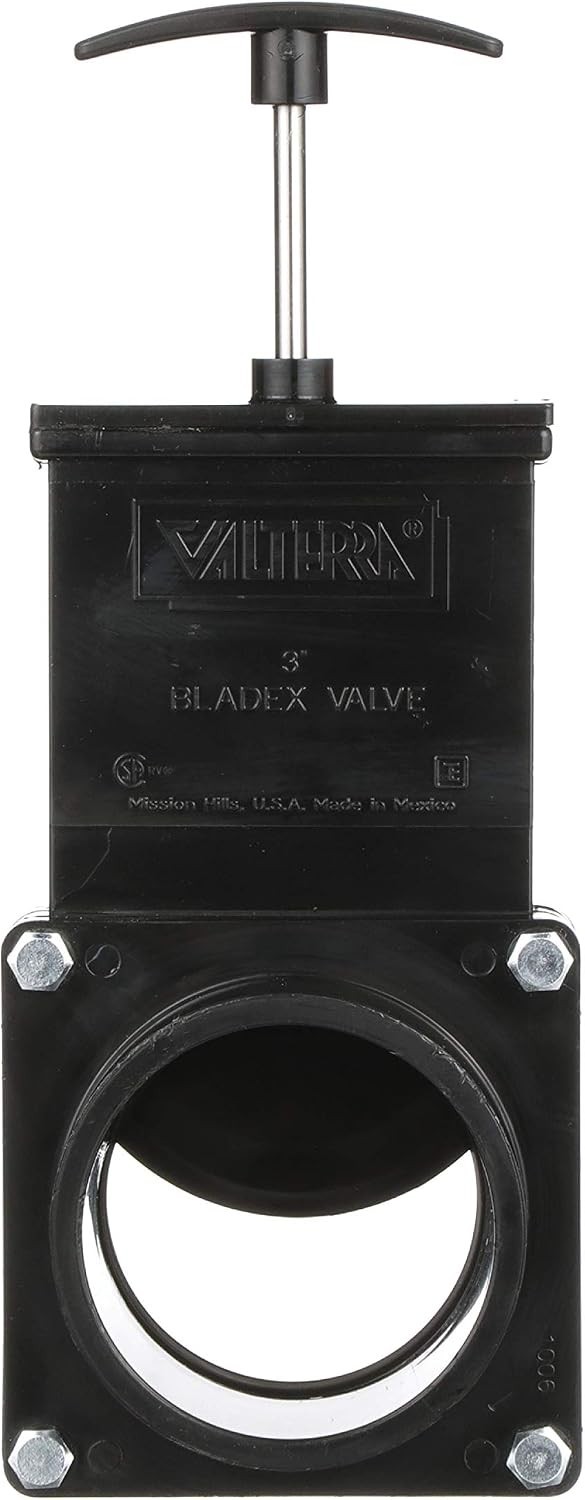 Corrosion Resistant ABS Gate Valve – Ideal for RVs, 3-Inch Connection