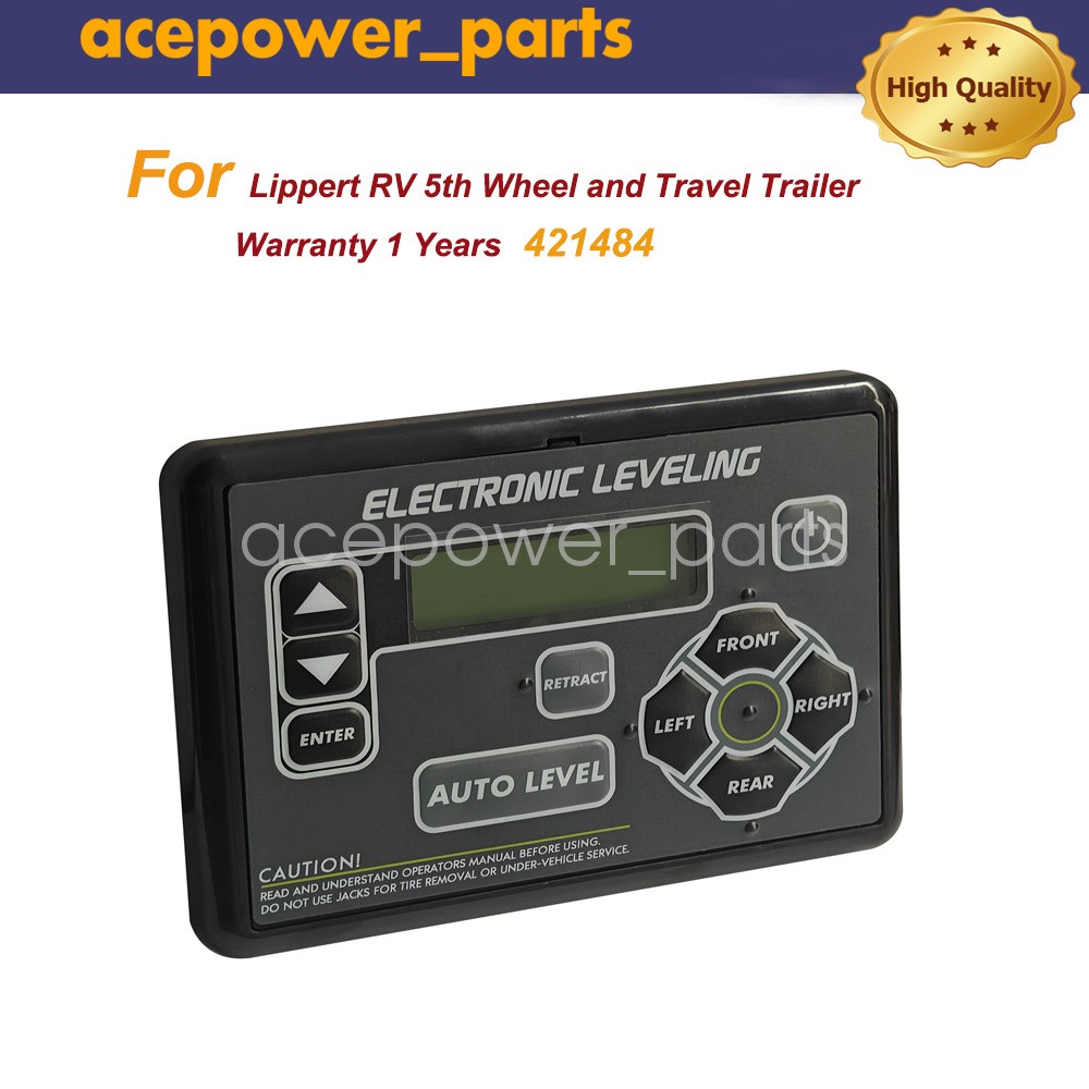 RV Ground Control 421484 Auto Leveling System Electronic Leveling Control Panel