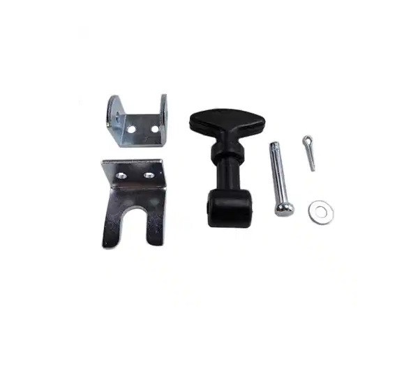 Bottle – LP Hold Down – 2 1/8 Hood Latch Mounting Bracket & Fastener, Black