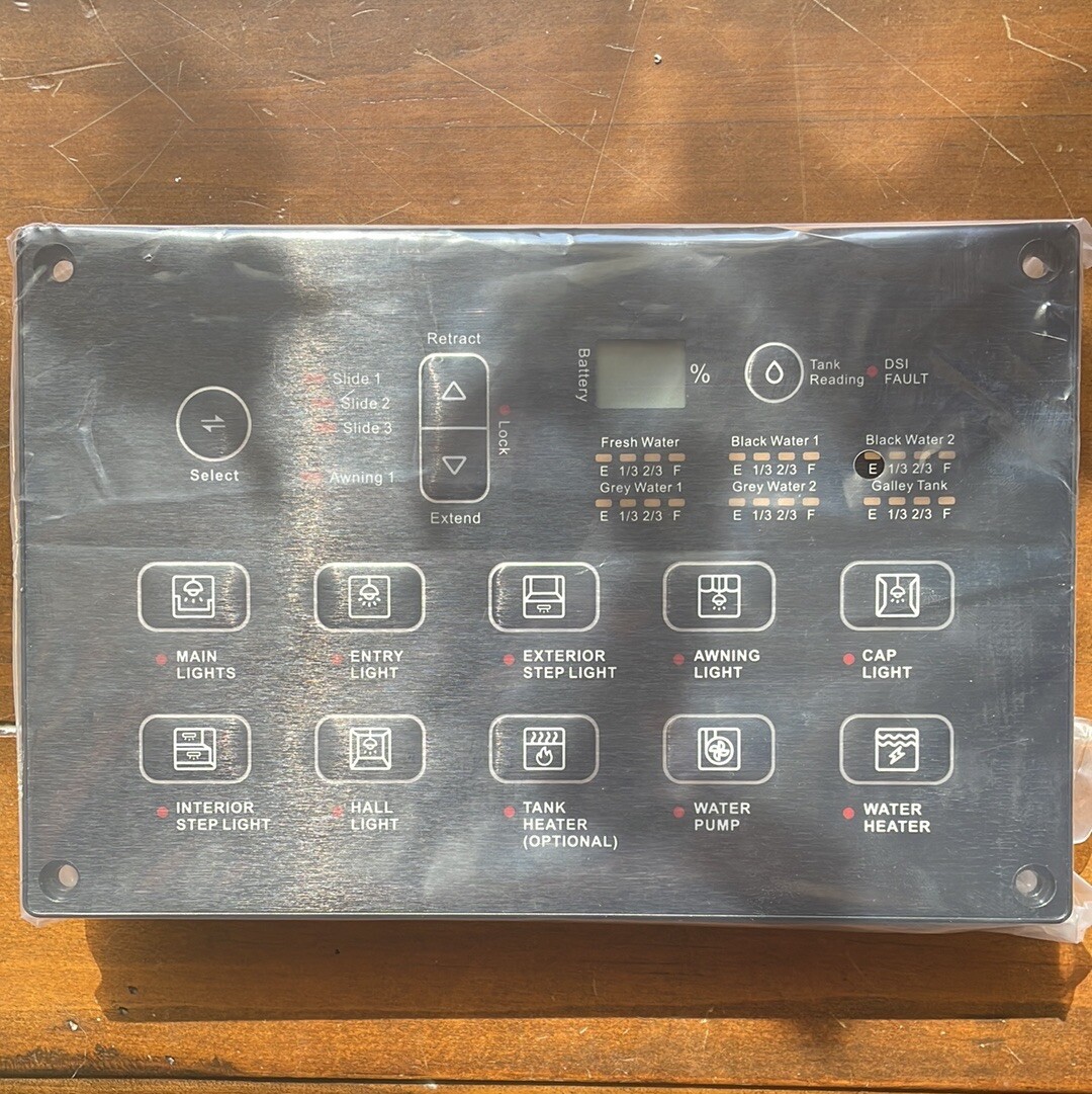 IRVC1-FR1 iRV Touch Control Panel – RV System Management RSB68 RSB66 T35