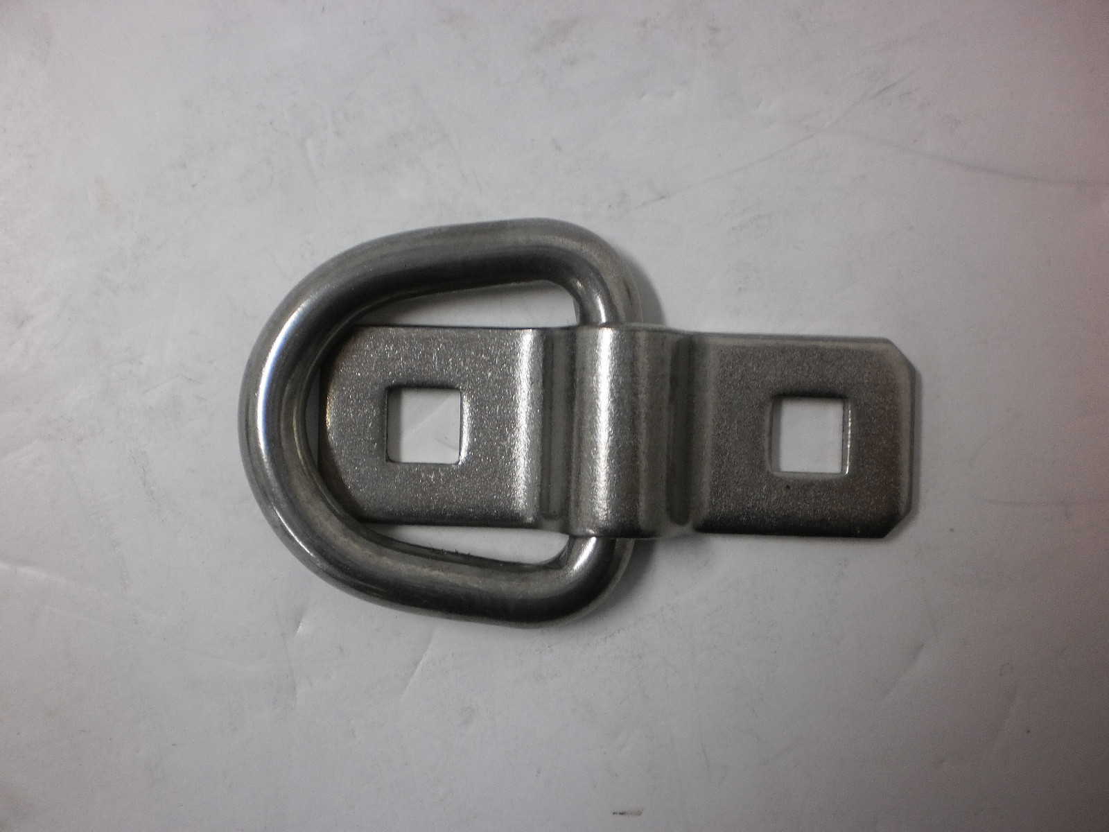 4 – 3/8″ Stainless Steel D Ring Rope Chain Tie Down Trailer Kit with SS Bolts