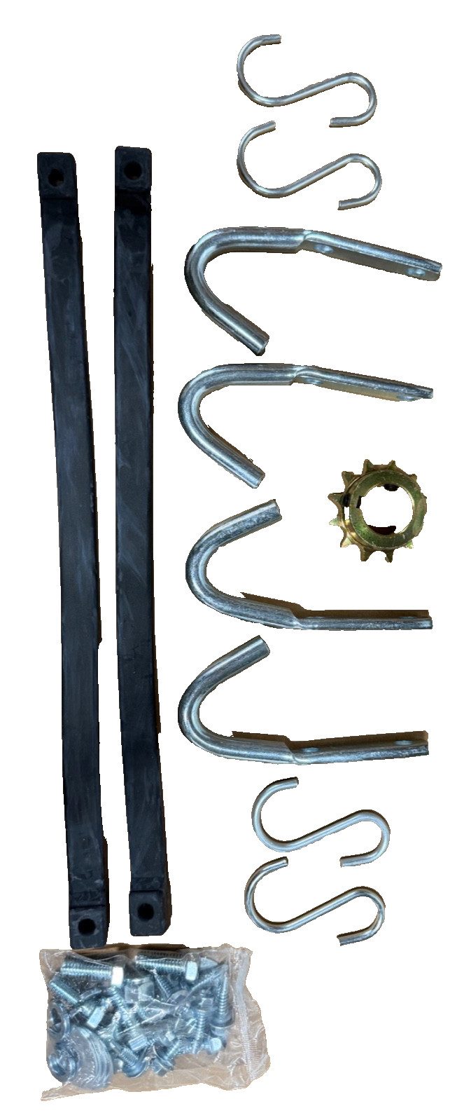 Dump Truck/Trailer Hand Crank Manual Tarp Roller Kit 64″ to 104″ Wide
