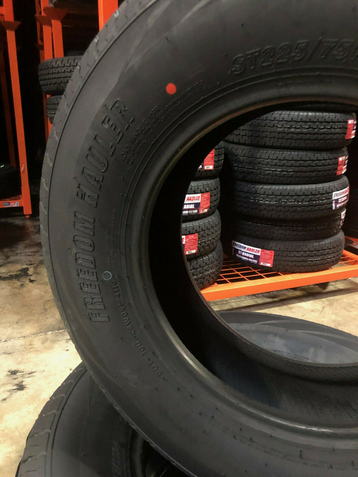 4 NEW ST175/80R13 8 ply Freedom Hauler Radial Trailer Tires LRD 175 80 13 ST